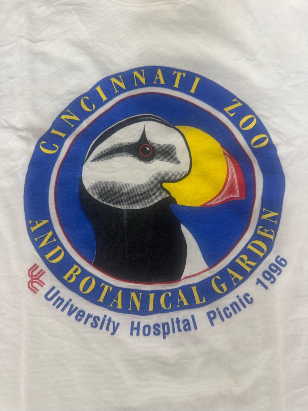 Vintage 1996 Cincinnati Zoo & Botanical Garden tee 🐧
